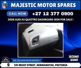 Used 2008 Audi A5 Quattro Dashboard Skin for Sale – Good Condition!