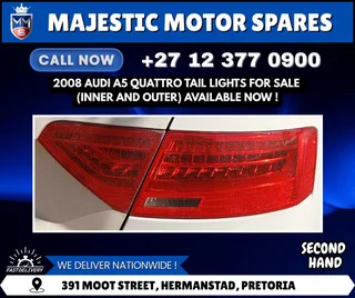 Used 2008 Audi A5 Quattro Tail Lights for Sale
