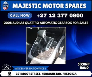 For Sale: 2008 Audi A5 Quattro Automatic Gearbox – Used
