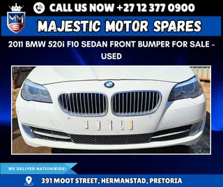 BMW 520i F10 Sedan Front Bumper (2011 Model) for Sale - Used
