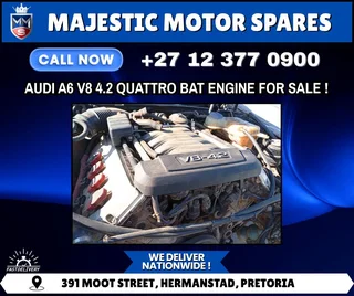 Audi A6 V8 4.2 Quattro BAT Engine for Sale – Used