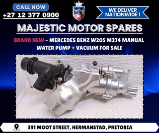 Brand New Mercedes-Benz W205 M274 Engine Manual Water Pump &#43; Vacuum Pump for Sale