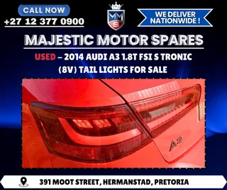 For Sale: Used 2014 Audi A3 1.8T FSI S Tronic 8V Tail Lights