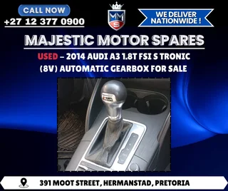 For Sale: Used Automatic Gearbox – 2014 Audi A3 1.8T FSI S Tronic 8V