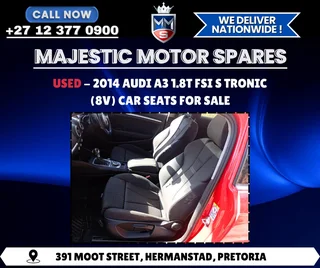 For Sale: Used Car Seats – 2014 Audi A3 1.8T FSI S Tronic 8V