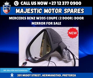 Brand New Mercedes-Benz W205 Coupe Door Mirrors for Sale!