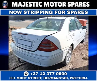 2003 Mercedes-Benz C270 CDI W203 Automatic Diesel stripping for used spares