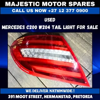 Mercedes Benz C200 W204 Tail light for Sale – Used