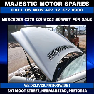 Mercedes Benz C270 CDI W203 Bonnet for Sale – Used