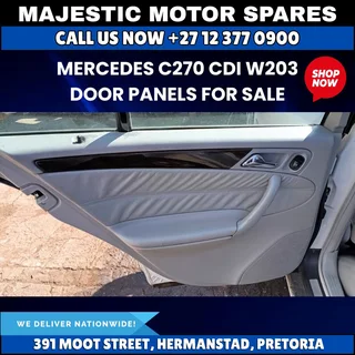 Mercedes Benz C270 CDI W203 door panels for Sale – Used (2003 Model)