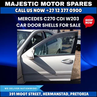 Mercedes Benz C270 CDI W203 Car door shells for Sale - Used (2003 Model)