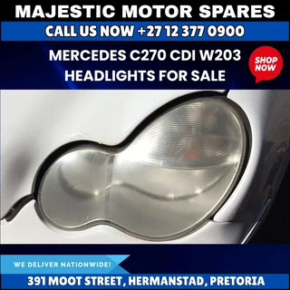 Mercedes Benz C270 CDI W203 Headlights for Sale - Used (2003 model)