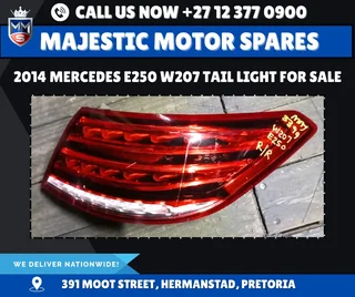 2014 Mercedes Benz E250 W207 Tail light for Sale – Used