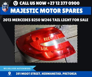 2013 Mercedes Benz B250 W246 Tail light for Sale – Used