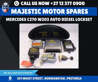 Mercedes Benz C270 W203 Automatic Diesel Lockset for Sale – Used