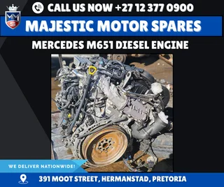 Mercedes Benz M651 Diesel engine for Sale – Used