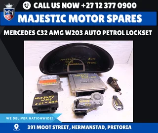 Mercedes Benz C32 AMG W203 Automatic Petrol Lockset for Sale - Used