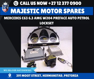 Mercedes Benz C63 6.3 W204 Preface Automatic Petrol Lockset for Sale - Used
