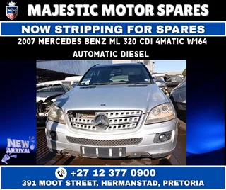 2007 Mercedes Benz ML320 CDI 4Matic W164 Automatic Diesel stripping for spares