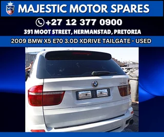 2009 BMW X5 E70 3.0D XDrive Tailgate for Sale – Used