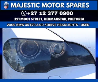 2009 BMW X5 E70 3.0D XDrive Headlights for Sale – Used