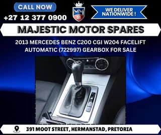 For Sale: Used Automatic Gearbox from 2013 Mercedes-Benz C200 CGI W204 Facelift (722997)