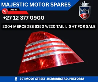2004 Mercedes Benz S350 W220 Tail light for Sale – Used