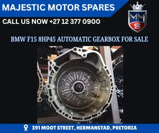 BMW F15 8HP45 Automatic Gearbox for Sale – Used