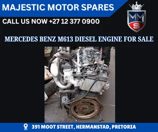 Mercedes-Benz M613 3.2L Turbo Diesel Engine – Used
