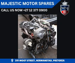 Mercedes-Benz M613 3.2L Turbo Diesel Engine – Used