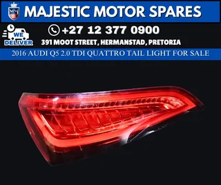 2016 Audi Q5 2.0 TDI Quattro Tail Light – Used