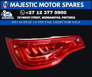 For Sale: 2013 Audi Q7 3.0 TDI Rear Tail Light (Used)