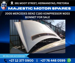 For Sale: 2005 Mercedes-Benz C180 Kompressor W203 Bonnet  (Used)