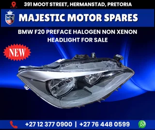 BMW F20 Pre-Facelift Halogen Headlight (Non-Xenon) – Brand New for Sale