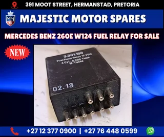 Mercedes Benz 260E W124 Fuel Pump Relay – Brand New for Sale