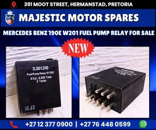 Mercedes Benz 190E W201 Fuel Pump Relay – Brand New for Sale