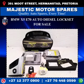 BMW X5 E70 Automatic Diesel Lockset – Complete for Sale
