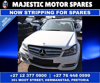 2013 Mercedes-Benz C250 CDI W204 BlueEFFICIENCY Diesel Automatic – Now Stripping for Spares