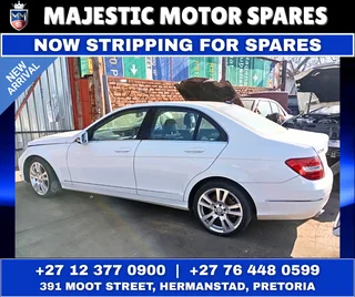 2013 Mercedes-Benz C250 CDI W204 BlueEFFICIENCY Diesel Automatic – Now Stripping for Spares