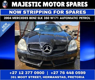 Now Stripping: 2004 Mercedes-Benz SLK 350 W171 – Automatic Petrol