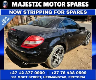 Now Stripping: 2004 Mercedes-Benz SLK 350 W171 – Automatic Petrol