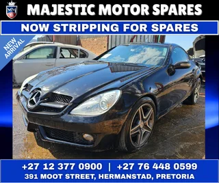 Now Stripping: 2004 Mercedes-Benz SLK 350 W171 – Automatic Petrol