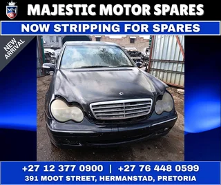 Stripping for Spares: 2001 Mercedes-Benz C240 W203 Elegance – Automatic Petrol
