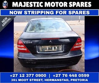 Stripping for Spares: 2001 Mercedes-Benz C240 W203 Elegance – Automatic Petrol