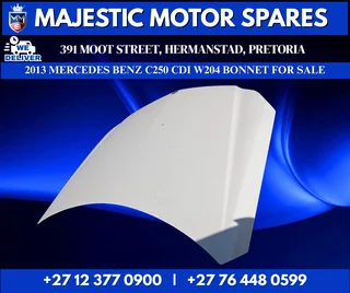 2013 Mercedes-Benz C250 CDI BlueEFFICIENCY W204 Bonnet for Sale – Used