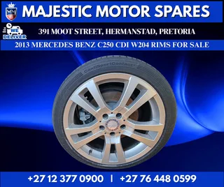 2013 Mercedes-Benz C250 CDI BlueEFFICIENCY W204 Rims – Used for Sale