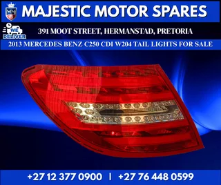 2013 Mercedes-Benz C250 CDI BlueEFFICIENCY W204 Tail Lights – Used for Sale