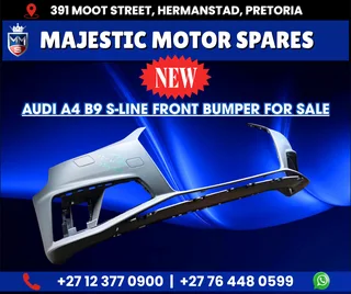 Audi A4 B9 S-Line Front Bumper – Brand New for Sale