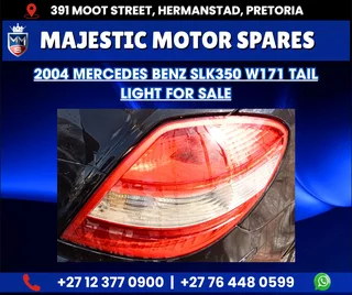 2004 Mercedes-Benz SLK350 W171 Tail Light – Used for Sale