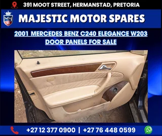 2001 Mercedes-Benz C240 Elegance W203 Door Panels – Used for Sale